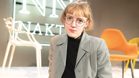 Daniela Zālīte: «Gribētos vairāk notikumu, kur māksla ir neērta, dinamiska, politiski iesaistīta.»
Foto — Kristaps Kalns