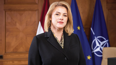 Evika Siliņa.
Foto — Edmunds Brencis