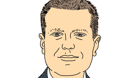 Uldis Rutkaste. Zīmējums — Ernests Kļaviņš