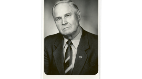 Paulis Kalva 1991. gadā. Fotogrāfs — nezināms. Rakstniecības un mūzikas muzeja krājums