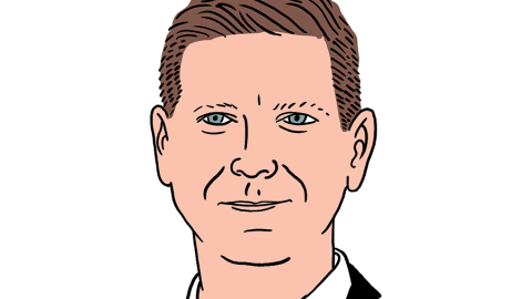 Pauls Cālītis. Zīmējums — Ernests Kļaviņš