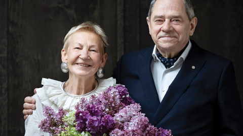 Šogad Gaiļu pārim apritēs zelta kāzu jubileja. Vāgnera nams esot viņu pēdējais kopējais bērns.
