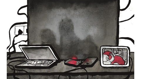 Ilustrācija — Morgans Krongorns