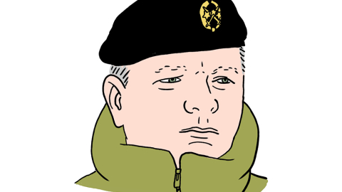 Māris Tūtins. Zīmējums — Ernests Kļaviņš