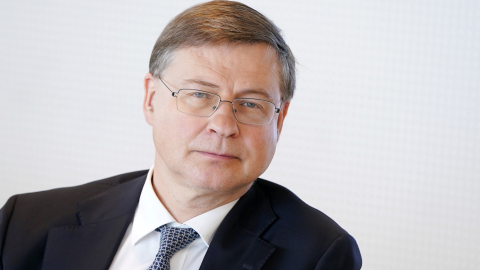 Valdis Dombrovskis. LETA