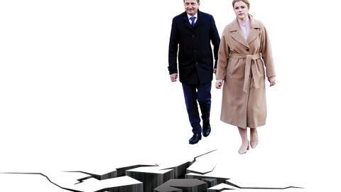 Premjerministre Evika Siliņa un ZZS līderis, zemkopības ministrs Armands Krauze. Ilustrācijai izmantots LETA foto