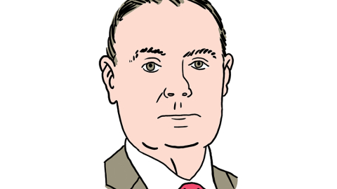 Deivids O’Salivans. Zīmējums — Ernests Kļaviņš