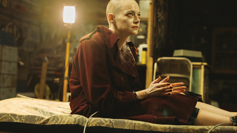 Nolaupītās Mišelas lomā Emma Stouna. Publicitātes foto