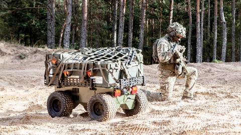 Mārupē bāzētais uzņēmums Brasa Defence Systems ražo gan bezpilota platformas, gan karavīru ekipējumu, izņemot ieročus. Tā produkciju izmanto daudzās pasaules valstīs. Foto no uzņēmuma arhīva