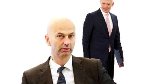 Jānis Citskovskis un Krišjānis Kariņš.