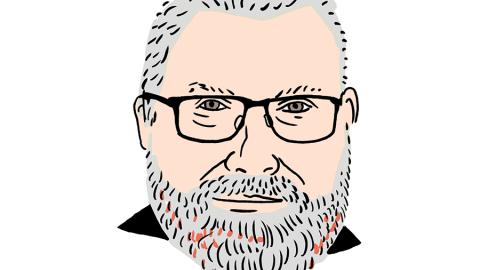 Vents Sīlis. Zīmējums — Ernests Kļaviņš