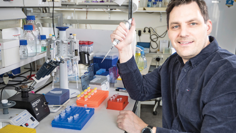 Kalvja Branguļa komanda ir vienīgā Eiropā, kas pēta borēliju proteīnu struktūras.