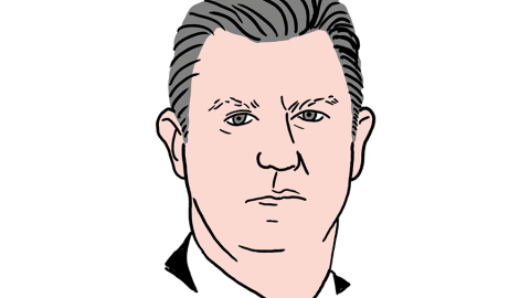 Vilnis Vitkovskis. Zīmējums — Ernests Kļaviņš