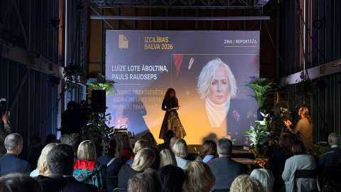 LŽA Izcilības balvas 2026 pasniegšanas ceremonijā.