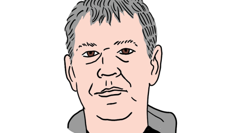 Egils Turss. Zīmējums — Ernests Kļaviņš