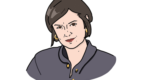 Baiba Bartkeviča. Zīmējums — Patricija Punte