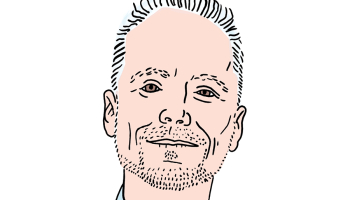 Stefans Ēriksons. Zīmējums — Ernests Kļaviņš