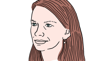Anita Brauna. Zīmējums — Ernests Kļaviņš