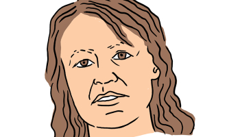 Solvita Strāķe. Zīmējums — Ernests Kļaviņš