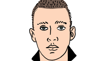 Emīls Asars. Zīmējums — Ernests Kļaviņš