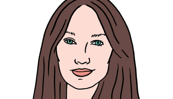 Ieva Šmite. Zīmējums — Ernests Kļaviņš