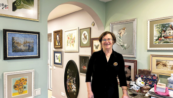 17 gadu laikā māksliniece radījusi gandrīz 120 izšuvumu, vadoties pēc smalki izstrādātām pikseļu un krāsu shēmām.