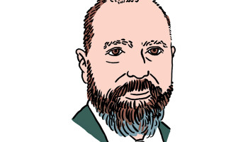 Āris Dzērvāns. Zīmējums — Ernests Kļaviņš