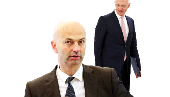 Jānis Citskovskis un Krišjānis Kariņš.