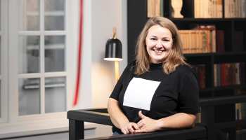 Vanadziņa mājas līdzīpašniece un restorāna vadītāja Madara Intenberga-Vilka.