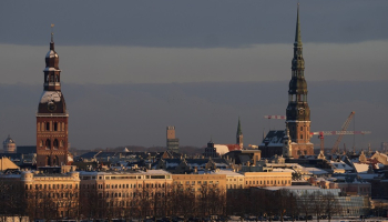 Rīgas panorāma. Foto - Edijs Pālens, LETA