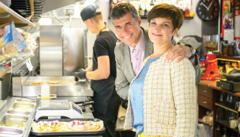 Gita un Igors Amontovi, SIA Jums garšos saimnieki. Foto –  Edgars Pohevičs