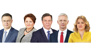 Pieci iepriekšējie Latvijas premjerministri. Valdis Dombrovskis (2009—2015). Laimdota Straujuma (2014—2016). Māris Kučinskis (2016-2019). Krišjānis Kariņš (2019—2023). Evika Siliņa (2023—2025)