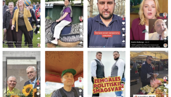 Ekrānuzņēmumi no sociālajiem tīkliem.