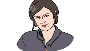 Baiba Bartkeviča. Zīmējums — Patricija Punte
