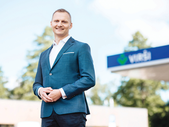 Viršu valdes priekšsēdētājs Jānis Vība.
Foto no uzņēmuma arhīva