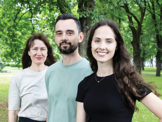 Jaunie uzņēmēji: Anda un Ivars Bandoņi, Zane Vaļūna, TAKA apzinātības pārgājieni.