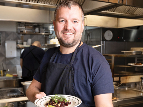 Bistro Smør šefpavārs Kaspars Barsukovs.