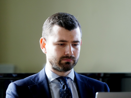 Latvijas Raidorganizāciju asociācijas izpilddirektors Kristers Pļešakovs. LETA