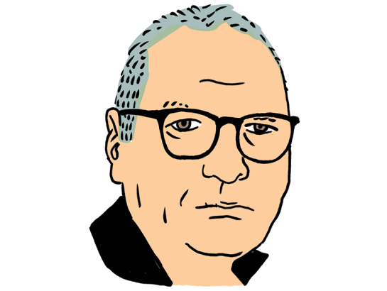 Jurijs Feļštinskis. Zīmējums — Ernests Kļaviņš