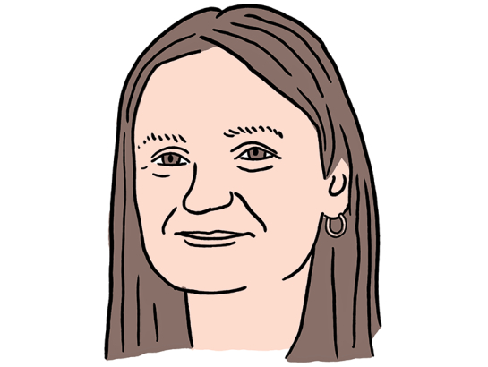 Ieva Voita. Zīmējums — Ernests Kļaviņš