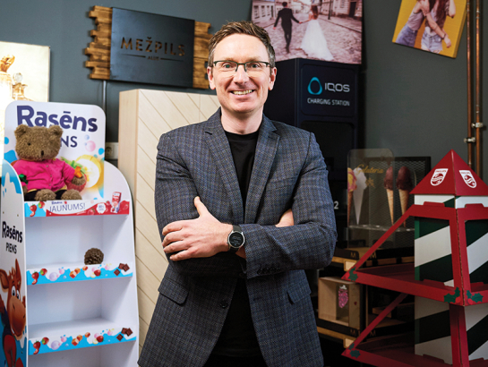 Mārcis Sparāns, SIA Dekomet jeb RARE darbnīcas līdzīpašnieks.