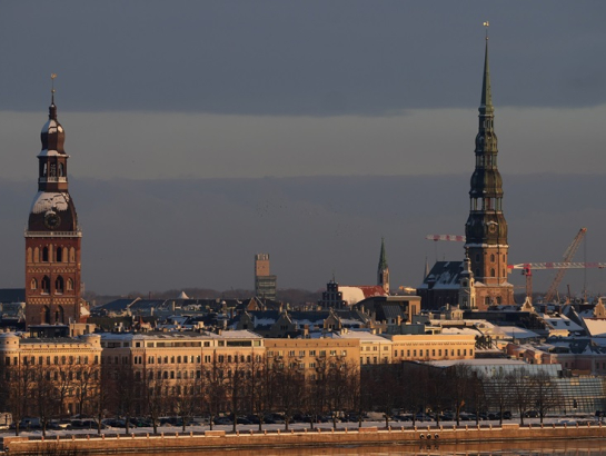 Rīgas panorāma. Foto - Edijs Pālens, LETA