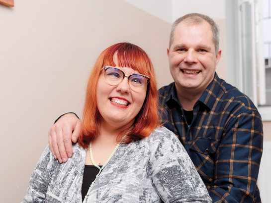 Baiba Baikovska un Laimons Daģis. Foto — Makars Kirikovs