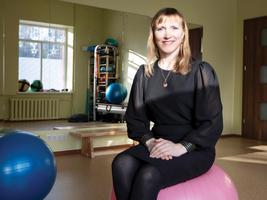 Sandra Rozenštoka, SIA Sporta laboratorija vadītāja.