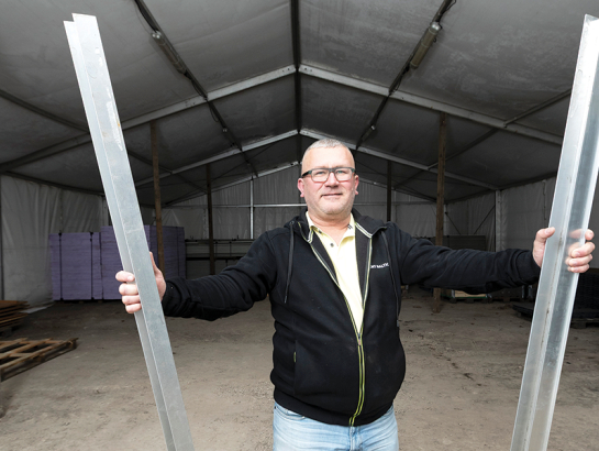 Reinis Pētersons, SIA Tent Baltic līdzīpašnieks.