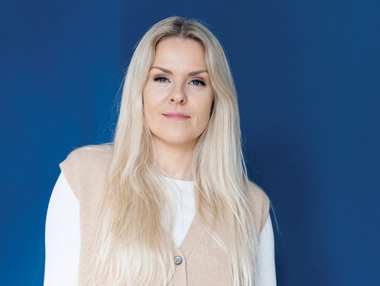 Jaunā uzņēmēja Elīna Pīka-Lepere.