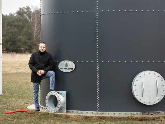 Mikus Bērzkalns, SIA MB Holding īpašnieks un vadītājs.