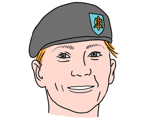 Antoņina Bļodone. Zīmējums — Ernests Kļaviņš
