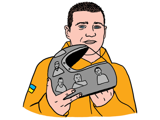 Vladislavs Heraskevičs. Zīmējums — Ernests Kļaviņš