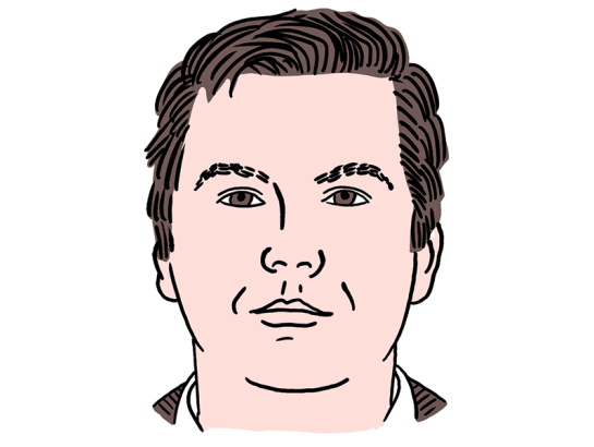 Kārlis Mendziņš. Zīmējums — Ernests Kļaviņš